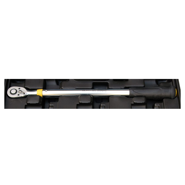 Preset Tire Lug Nut Wrench Yellow 65 ft. lb. - Storage